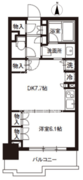 レジディア御茶ノ水 1304 間取り図