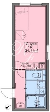 クロストン西巣鴨 302 間取り図