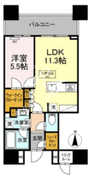 パークシティ大崎ザタワー 2020 間取り図