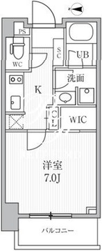 シーズンフラッツ押上 602 間取り図