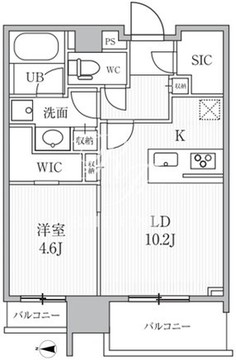 シーズンフラッツ押上 902 間取り図