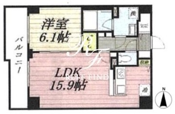 グランパセオ東向島 506 間取り図