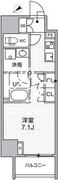 ドゥーエ三ノ輪1 603 間取り図