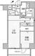 シーズンフラッツ根岸 801 間取り図