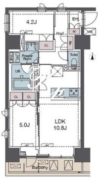 ラグゼナ田端北 901 間取り図