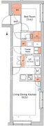 エストゥルースプラス田端 403 間取り図 ?>