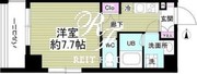 スカイビュー錦糸町 602 間取り図