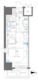 ズーム錦糸町パークサイド 1201 間取り図