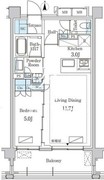 グランドゥールプレミアム代々木大山 305 間取り図 ?>