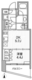 ディームス蔵前アベニュー 502 間取り図