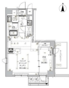 ルクレ墨田緑1 1002 間取り図