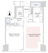 セントラルパークタワー・ラ・トゥール新宿 3112 間取り図