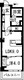 アクティ目黒駅前 1-707 間取り図
