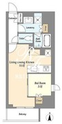 ラサンテ上野 804 間取り図