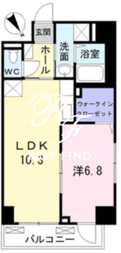 ボヌールトーキ笹塚 701 間取り図