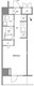 ルクレ西新宿 403 間取り図