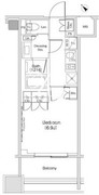 ザ・パークハビオ渋谷クロス 419 間取り図 ?>