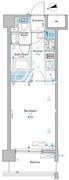 ルフォンプログレ赤羽 406 間取り図