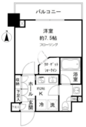 JP noie 亀戸 413 間取り図