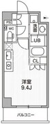 ディームス麻布狸穴町 410 間取り図