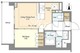 リーブルグラント四谷三丁目 312 間取り図