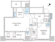 ＭＦＰＲ目黒タワー 1708 間取り図