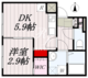 デュオメゾン住吉 403 間取り図