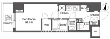 コンフォリア森下リバーサイド 308 間取り図