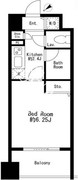 プライムアーバン日本橋茅場町 1007 間取り図
