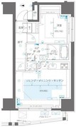 ズーム浅草ウエスト 1004 間取り図
