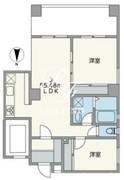 JU TOWER FRONT両国 504 間取り図 ?>