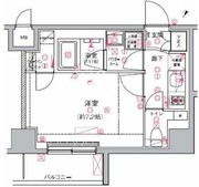 アルテシモシェルト 708 間取り図 ?>