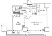パークキューブ愛宕山タワー 201 間取り図
