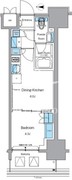 プライムアーバン浅草田原町 202 間取り図