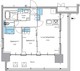 プライムアーバン浅草田原町 1503 間取り図
