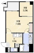 ムジーク北参道 204 間取り図 ?>