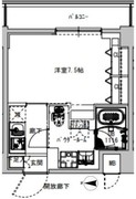 エスレジデンス木場フルスパーク 303 間取り図