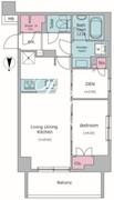 ドゥーエ菊川 306 間取り図