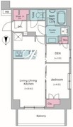 ドゥーエ菊川 606 間取り図