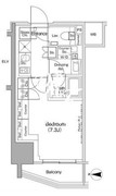 ザ・パークハビオ荏原中延駅前 1201 間取り図 ?>