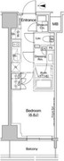 ザ・パークハビオ入谷 904 間取り図