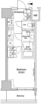 ザ・パークハビオ入谷 902 間取り図