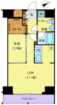ログ浅草 903 間取り図