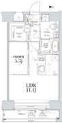 ログ浅草 1003 間取り図