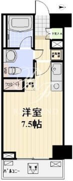 プロスペクト日本橋本町 303 間取り図