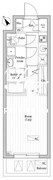 オーパスレジデンス武蔵小山 802 間取り図