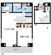 レジデンス白金コローレ 412 間取り図 ?>