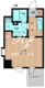 レガーロ御茶ノ水2 208 間取り図