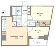 ラサンテ文京千駄木 404 間取り図