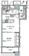 ザ東京タワーズミッドタワー 1821 間取り図